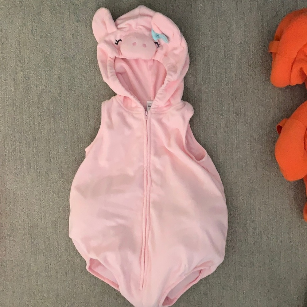 Toddler pig costume